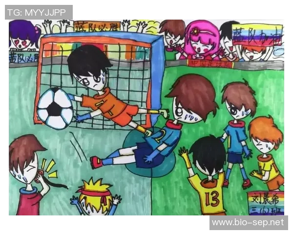 足球明星在绿茵场上挥洒汗水的精彩瞬间插画作品展示